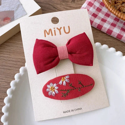 Baby Girl Christmas Hair Accessories - Skaldo & Malin