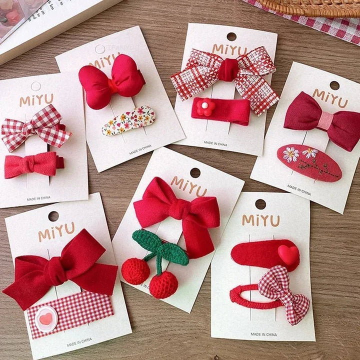 Baby Girl Christmas Hair Accessories - Skaldo & Malin