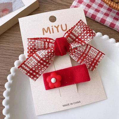 Baby Girl Christmas Hair Accessories - Skaldo & Malin