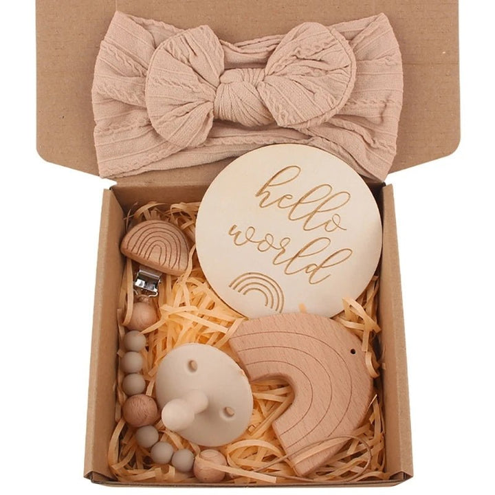 Baby Girl Teether & Hairbow Set - Skaldo & Malin