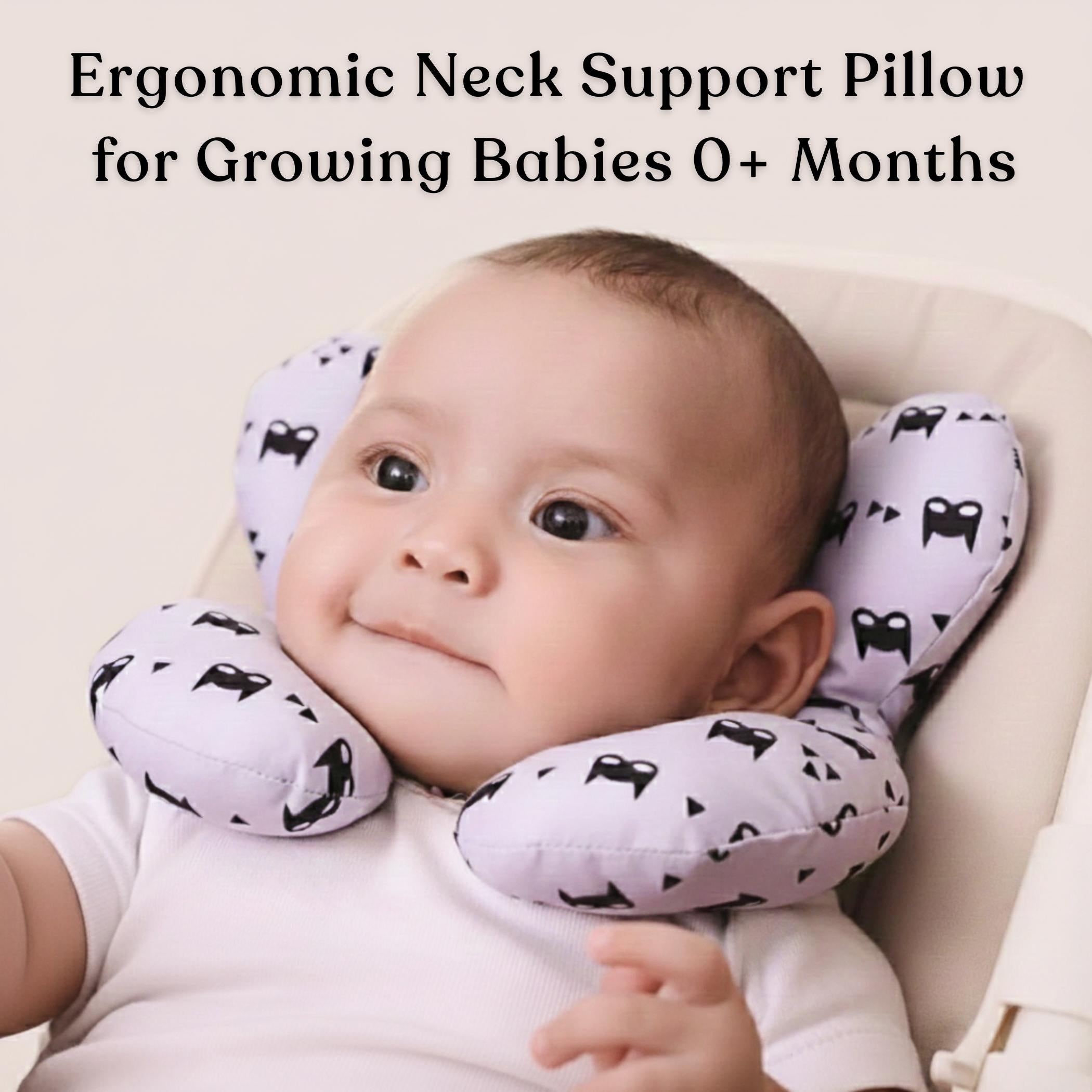 CozyComfort Baby Head Support Pillow