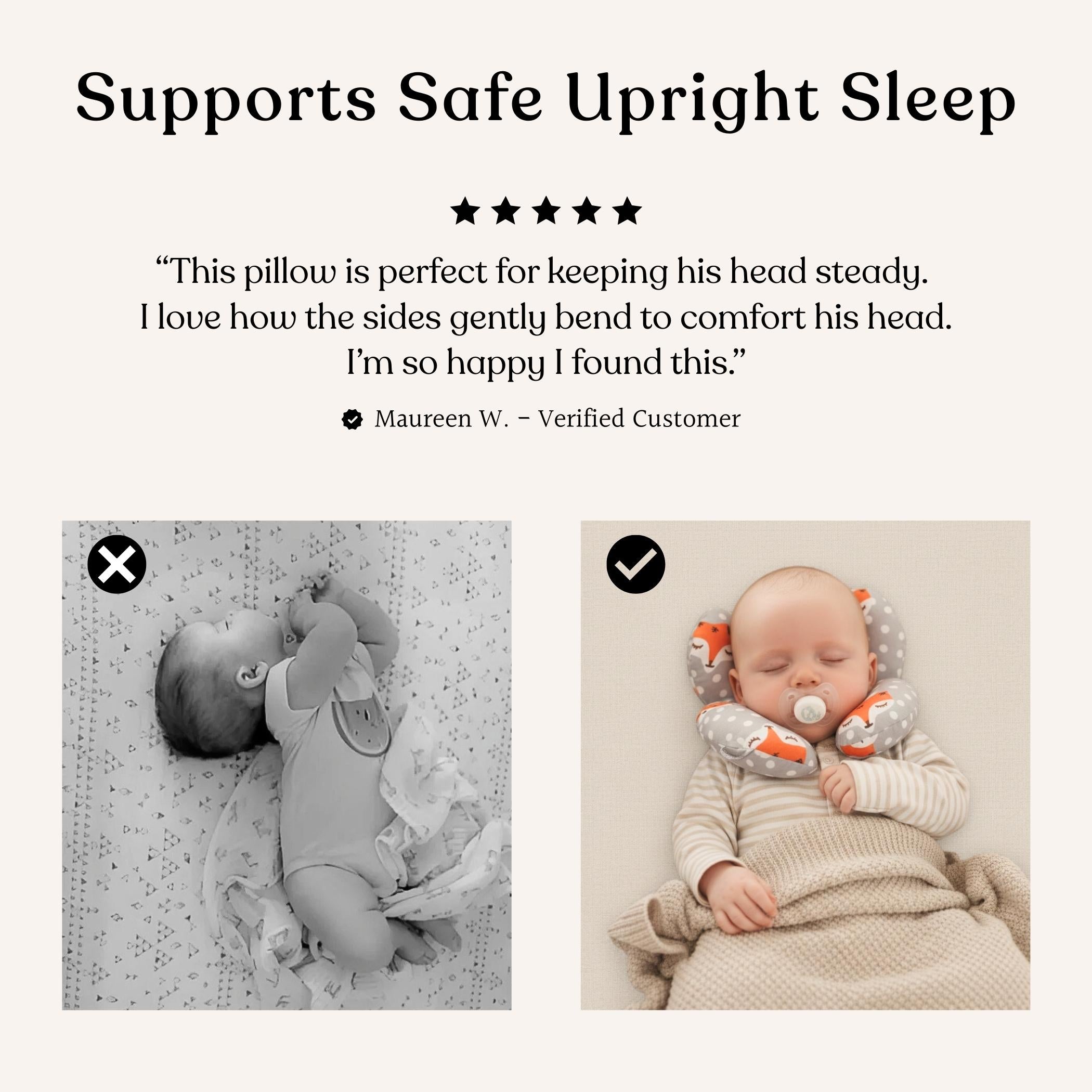 baby trend head support CozyComfort Baby Head Support Pillow – Skaldo & Malin