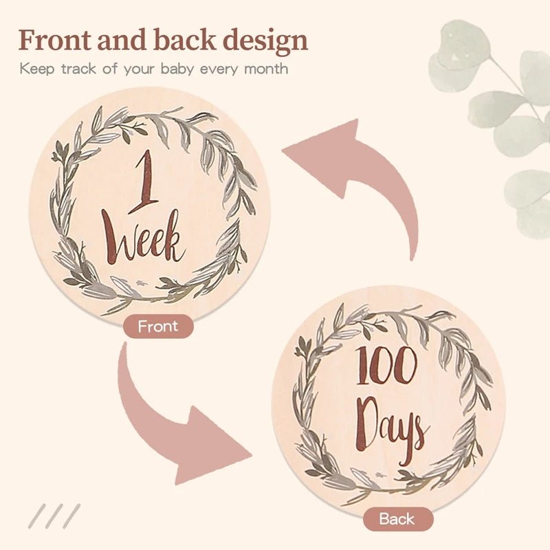 Baby Monthly Milestone Set Skaldo & Malin