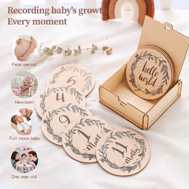 Baby Monthly Milestone Set Skaldo & Malin