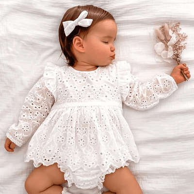 Elise Baby Ruffles Dress Set 0 - 24 Months - Skaldo & Malin