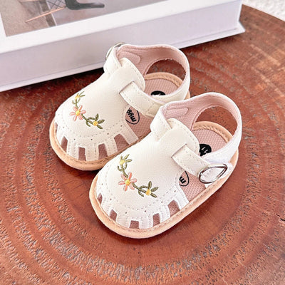 Floral Back Strap Sandals - Skaldo & Malin