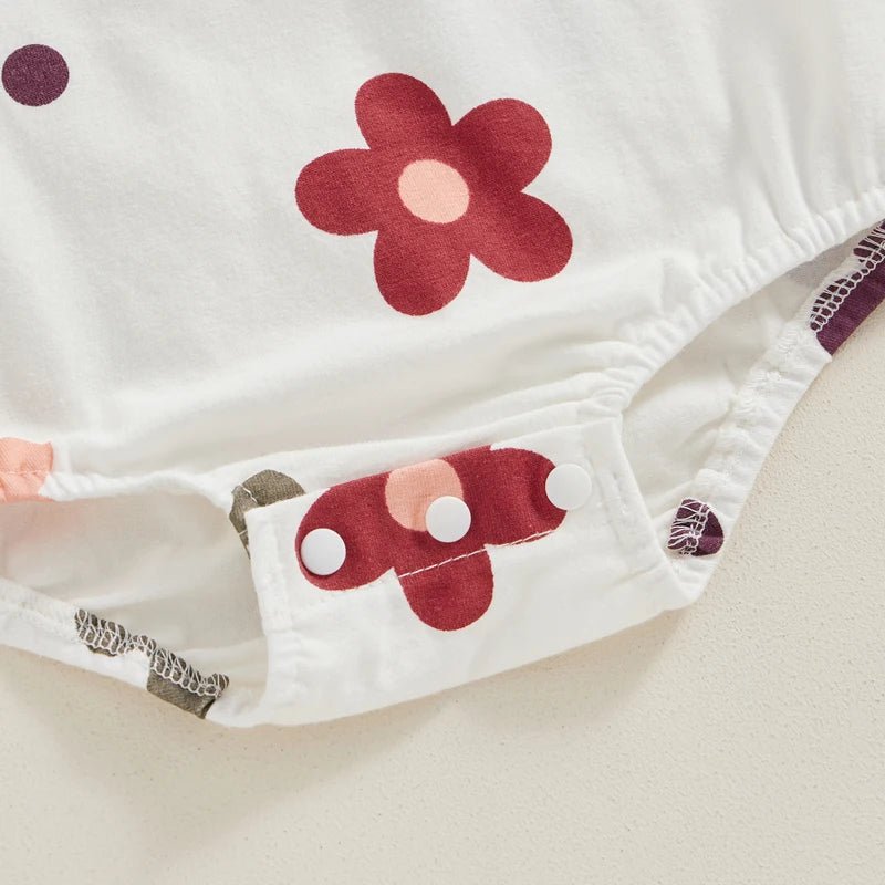 Floral Romper & Headband Set - Skaldo & Malin