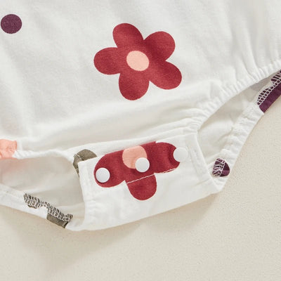 Floral Romper & Headband Set - Skaldo & Malin