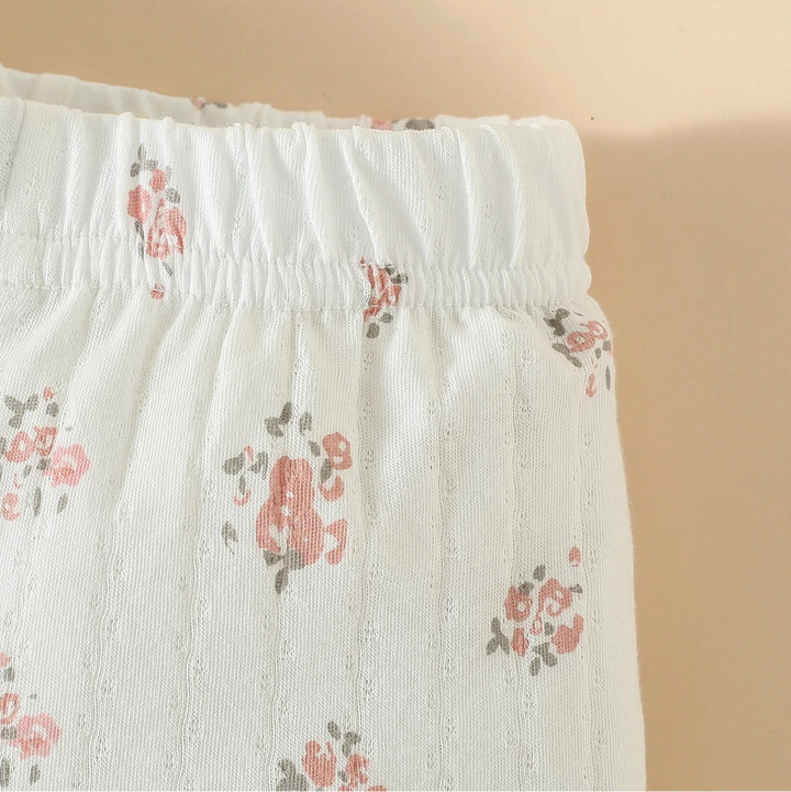 Floral Romper, Pants & Headband Set - Skaldo & Malin