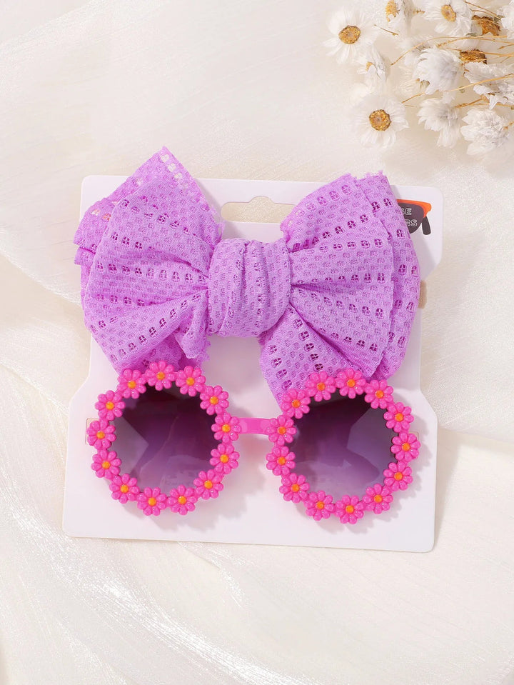 Flower Sunglasses & Ribbon Set - Skaldo & Malin