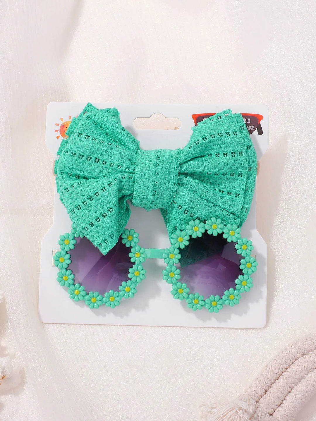 Flower Sunglasses & Ribbon Set - Skaldo & Malin