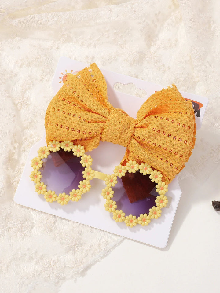 Flower Sunglasses & Ribbon Set - Skaldo & Malin