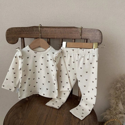 Hearts Fly Sleeves & Pants Set - Skaldo & Malin