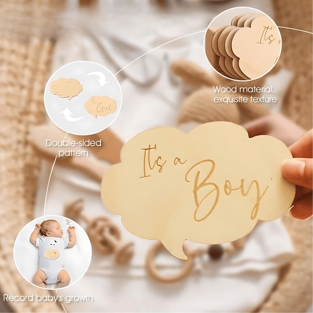 It's A Boy Newborn Teether & Bath Gift Set - Skaldo & Malin