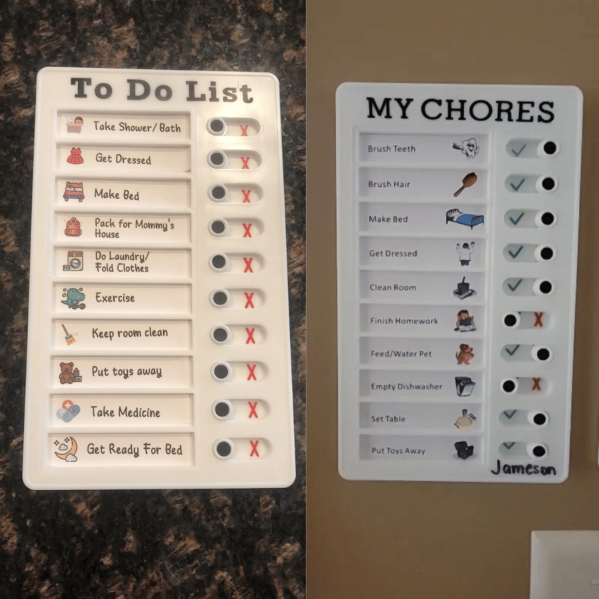 Kiddo Daily Chore Checklist Set - 🎉 BUY 1 GET 1 FREE - Skaldo & Malin