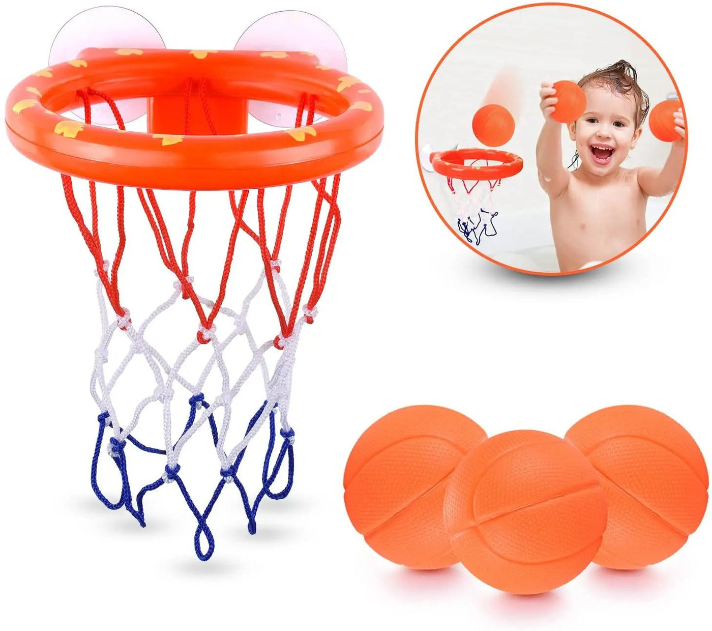 Kids Bathtub Shooting Basketball Hoop Toys - Skaldo & Malin