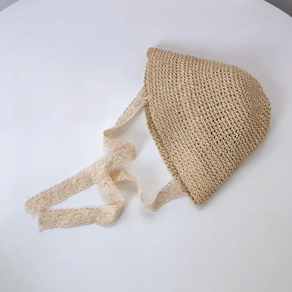 Knitted Lace Bow Hat 6 - 48 Months - Skaldo & Malin