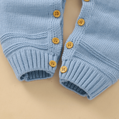 Little Bunny Long Sleeves Playsuit Baby Toddler 6 - 36 Months - Skaldo & Malin