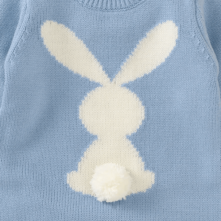 Little Bunny Long Sleeves Playsuit Baby Toddler 6 - 36 Months - Skaldo & Malin
