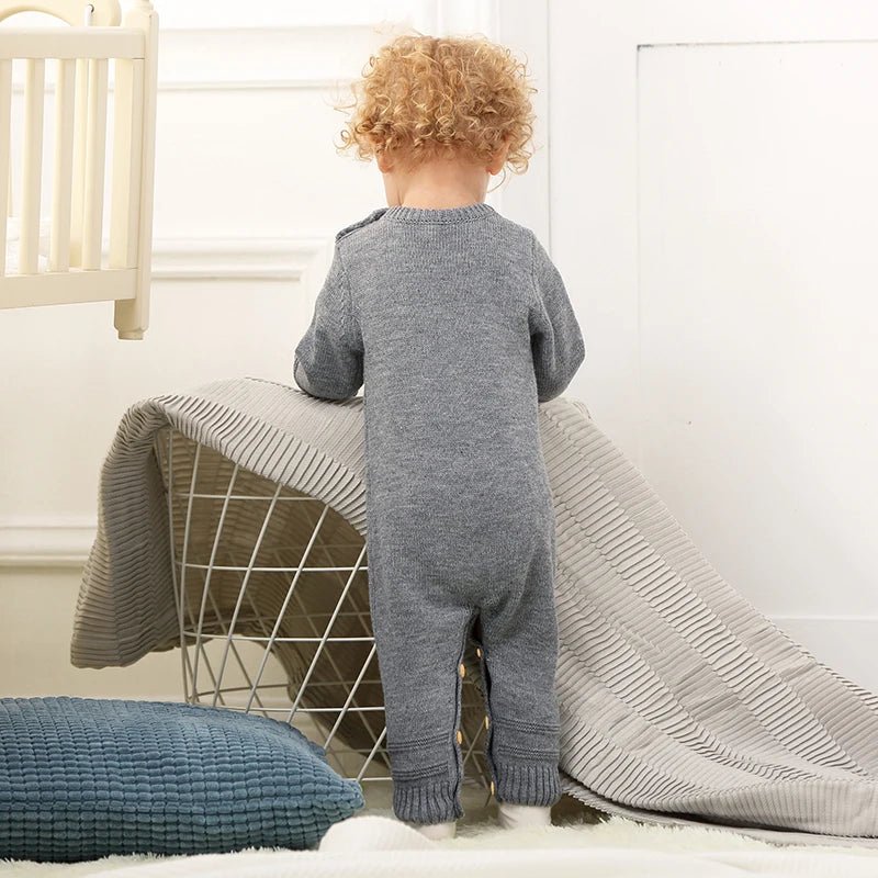 Little Bunny Long Sleeves Playsuit Baby Toddler 6 - 36 Months - Skaldo & Malin