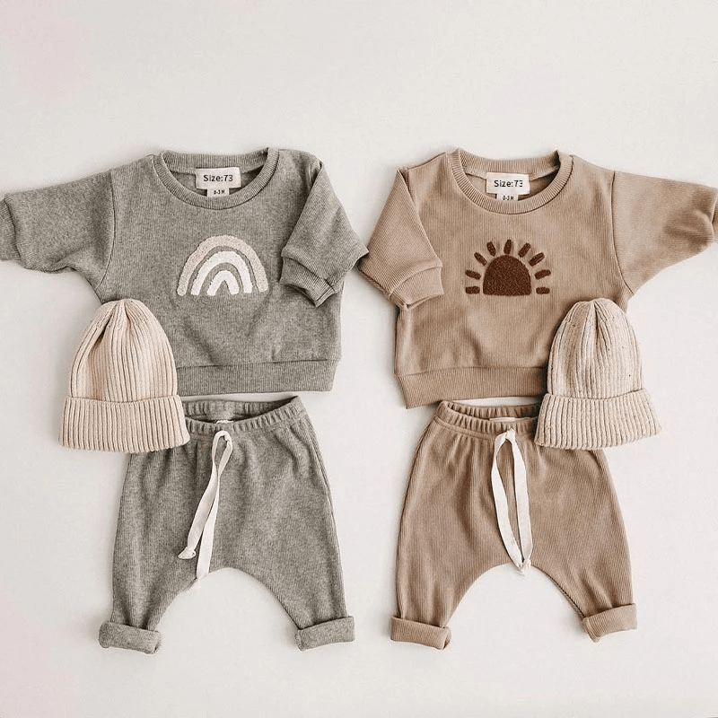 Neo Sweater & Pants 2 - Pack Set 0 - 3 Years - Skaldo & Malin