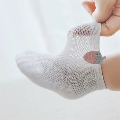 Pastel Emoji Cotton Socks Set Baby Toddler Kid 0 - 5 Years - Skaldo & Malin