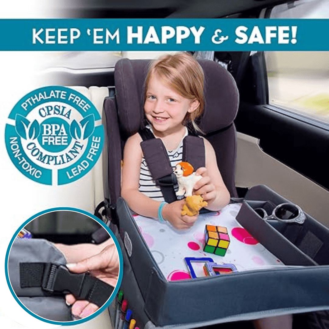 Portable Kids Snack & Play Travel Tray - 🎉 50% OFF TODAY - Skaldo & Malin