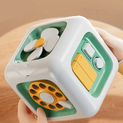 6-in-1 Educational Busy Cube Toy - Skaldo & Malin