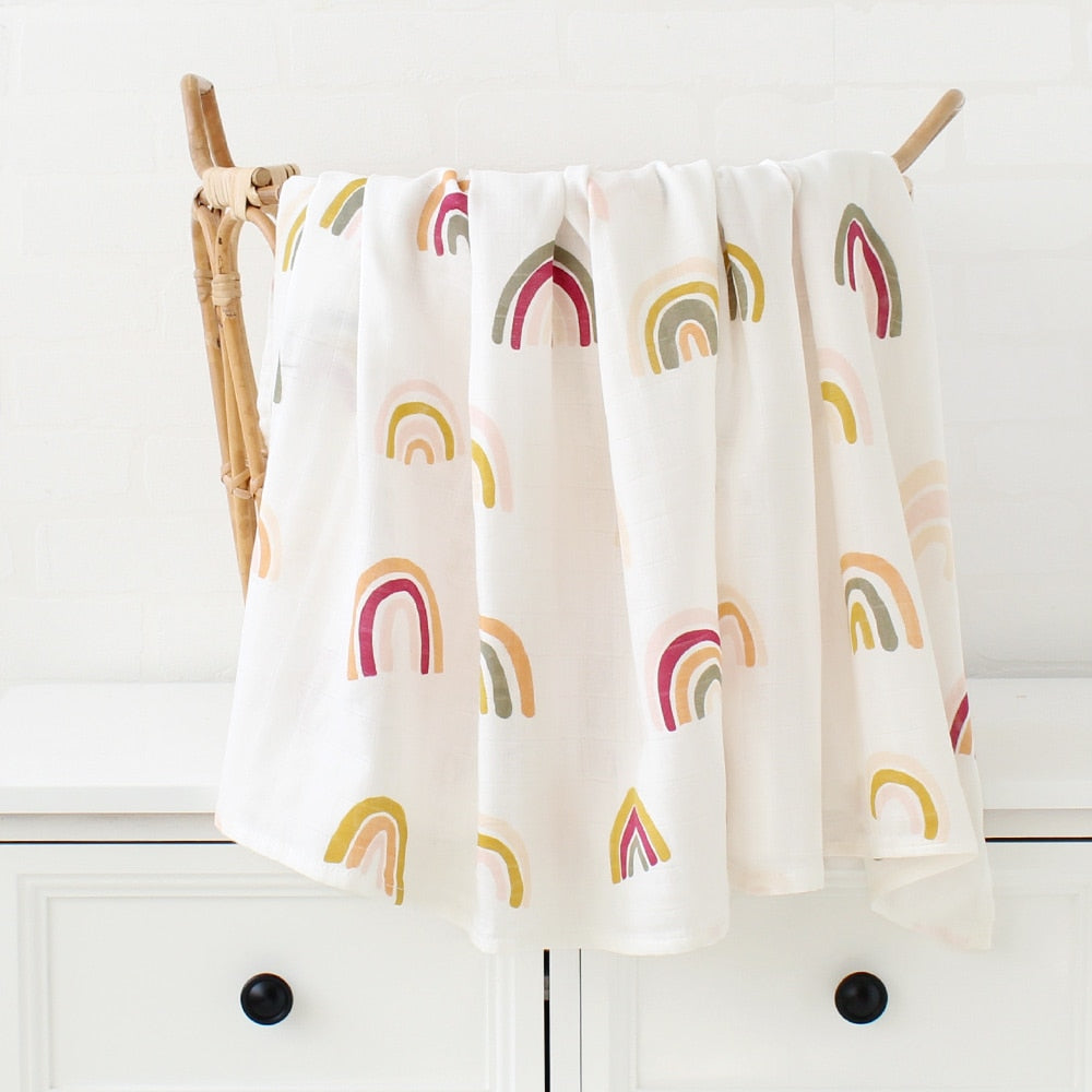 Jensen Muslin Swaddle Blanket Bamboo 2 Layers