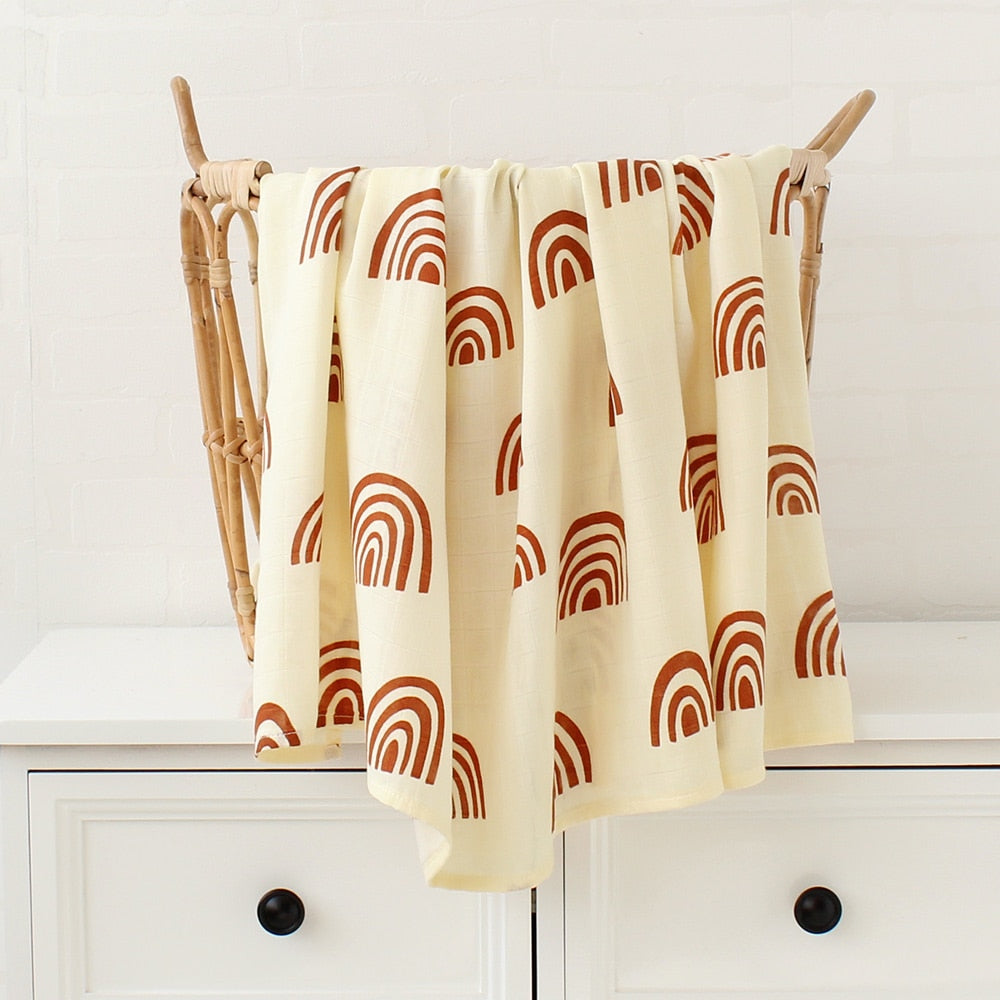 Jensen Muslin Swaddle Blanket Bamboo 2 Layers