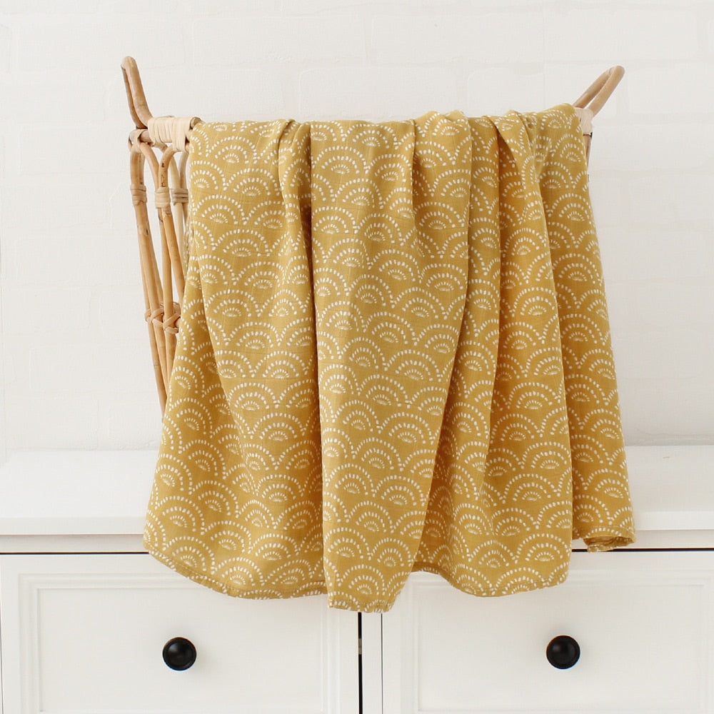 Jensen Muslin Swaddle Blanket Bamboo 2 Layers
