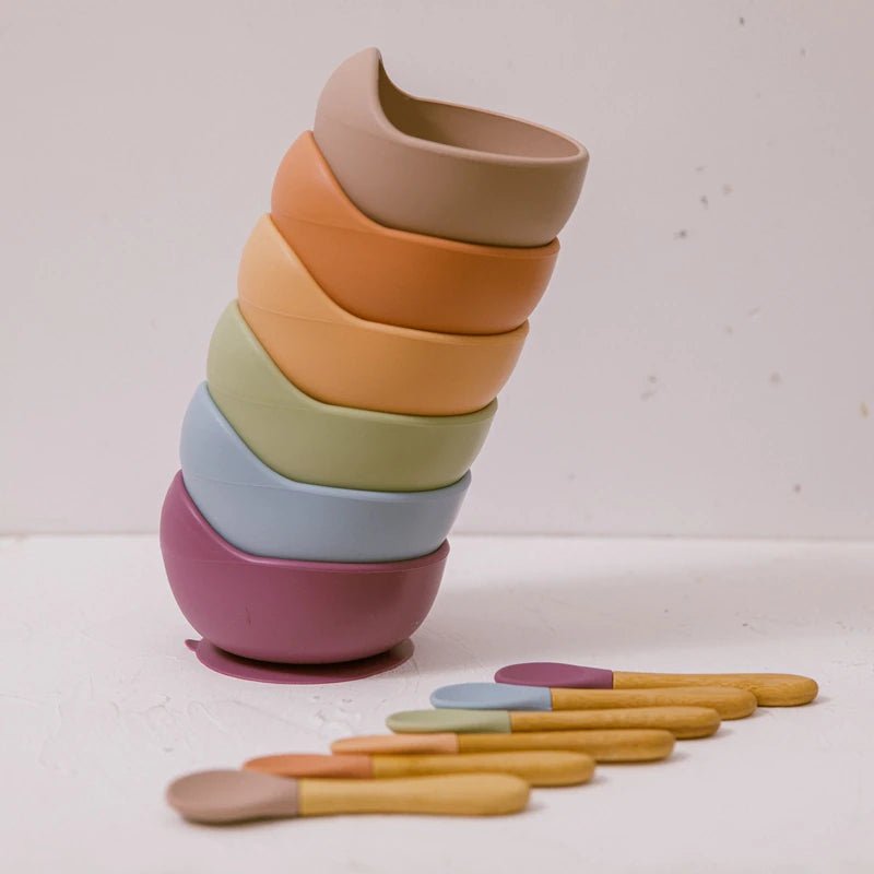 Alma Feeding Bowl & Spoon Set - Skaldo & Malin
