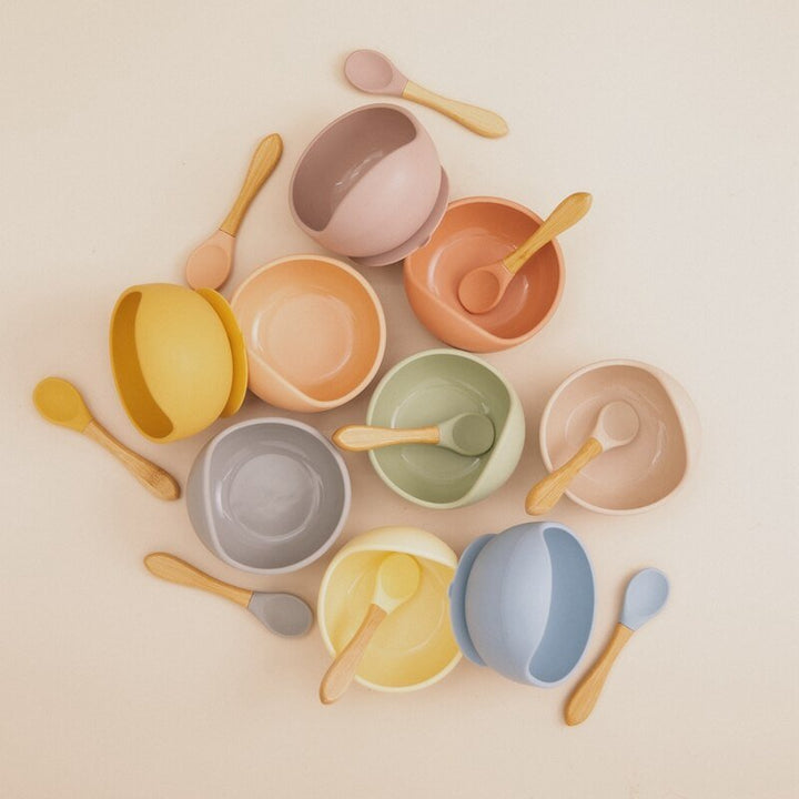 Alma Feeding Bowl & Spoon Set - Skaldo & Malin