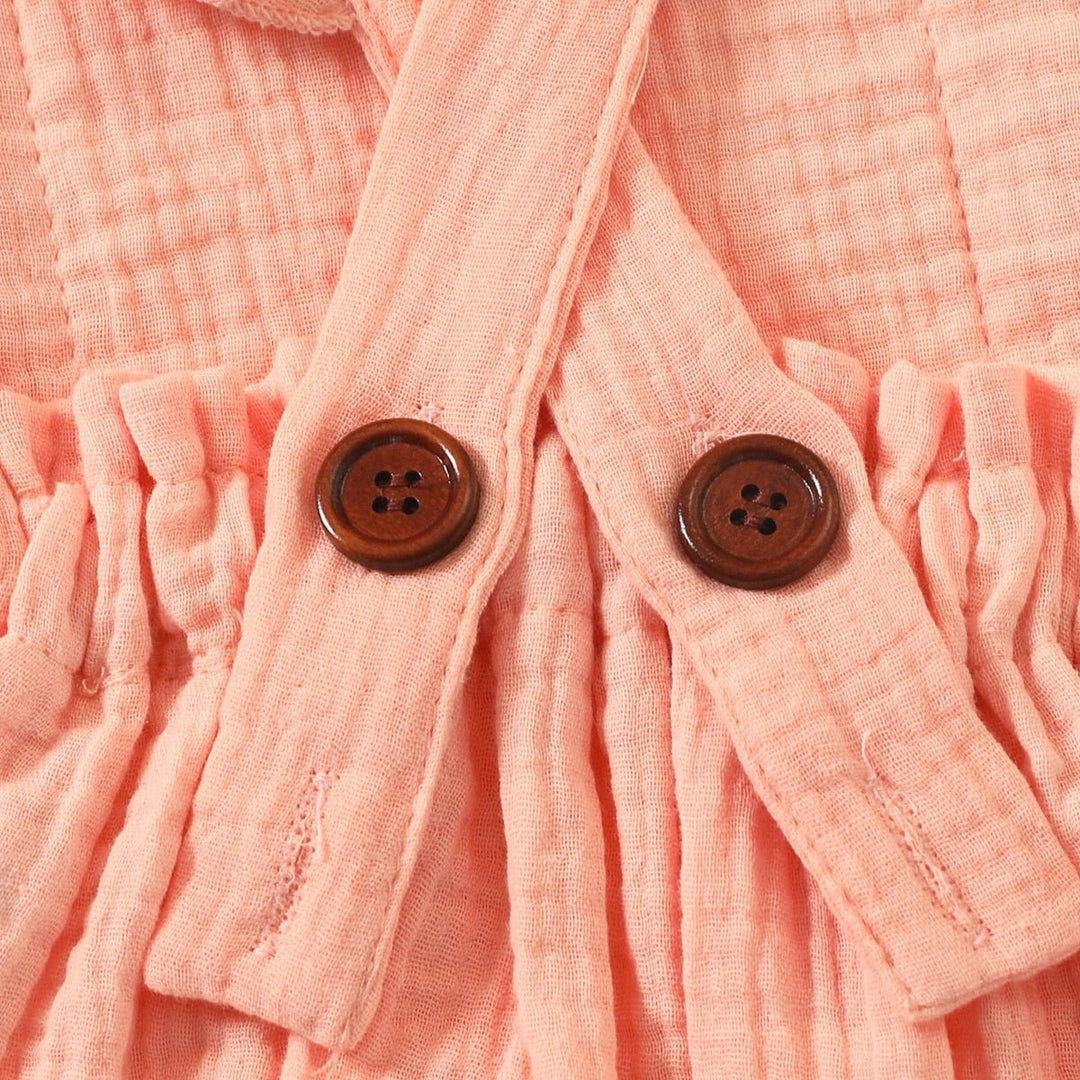 Amarah Baby Ruffles Summer Romper with Headband - Skaldo & Malin