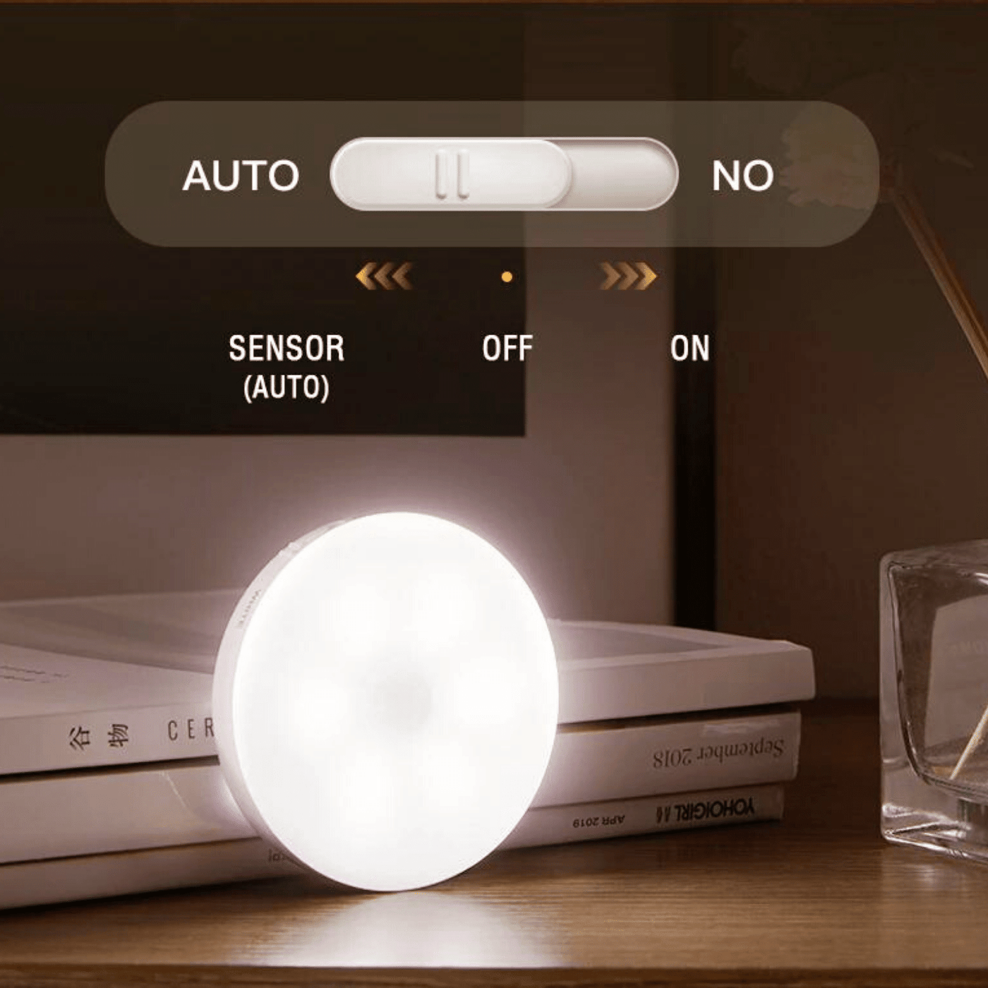 Amber Automatic Motion Sensor Light - Skaldo & Malin