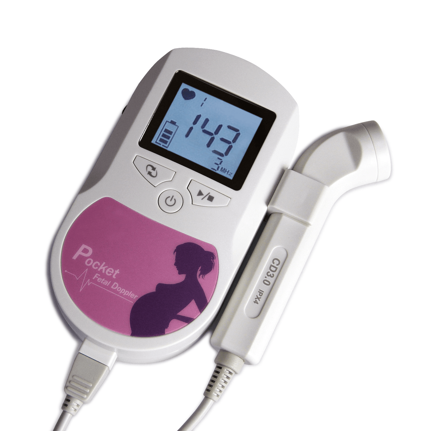 Amelia Premium Baby Fetal Doppler - Skaldo & Malin