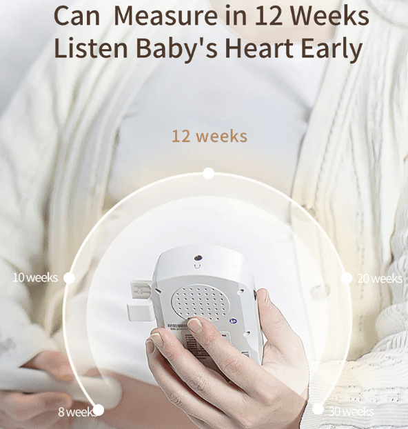 Amelia Premium Baby Fetal Doppler - Skaldo & Malin