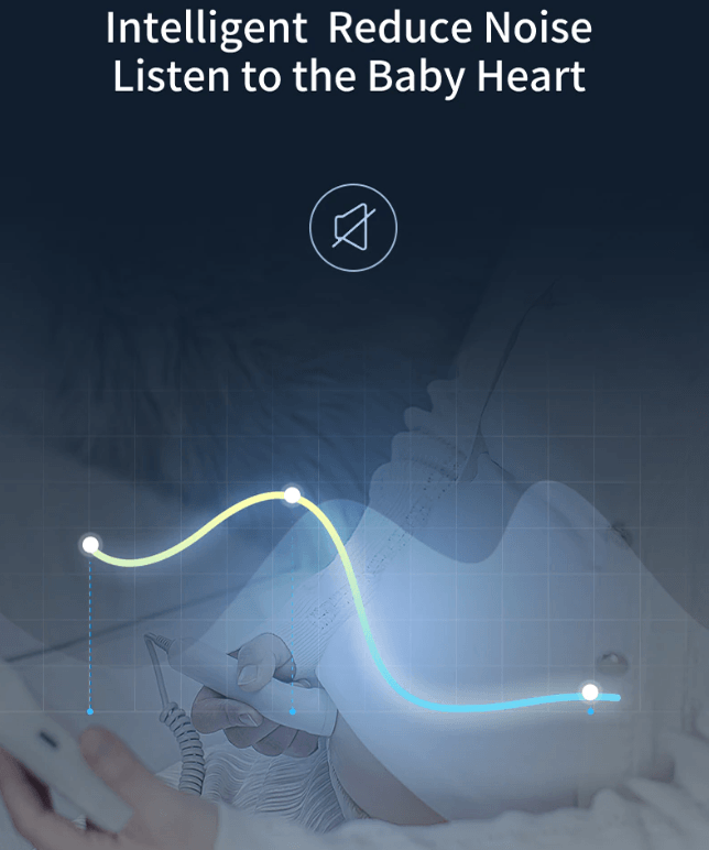 Amelia Premium Baby Fetal Doppler - Skaldo & Malin