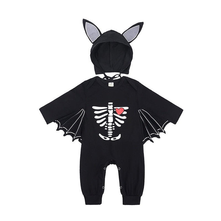 Bat Romper & Hat Set Halloween Baby Toddler 3-24 Months - Skaldo & Malin