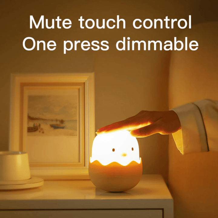 Beno Touch Chick Night Light for Children - Skaldo & Malin