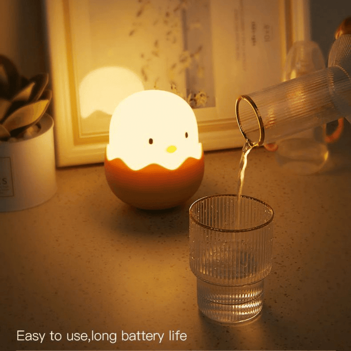 Beno Touch Chick Night Light for Children - Skaldo & Malin
