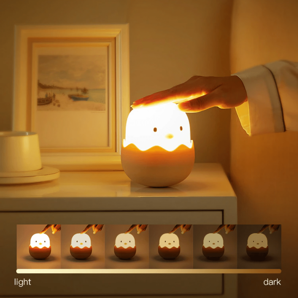 Beno Touch Chick Night Light for Children - Skaldo & Malin