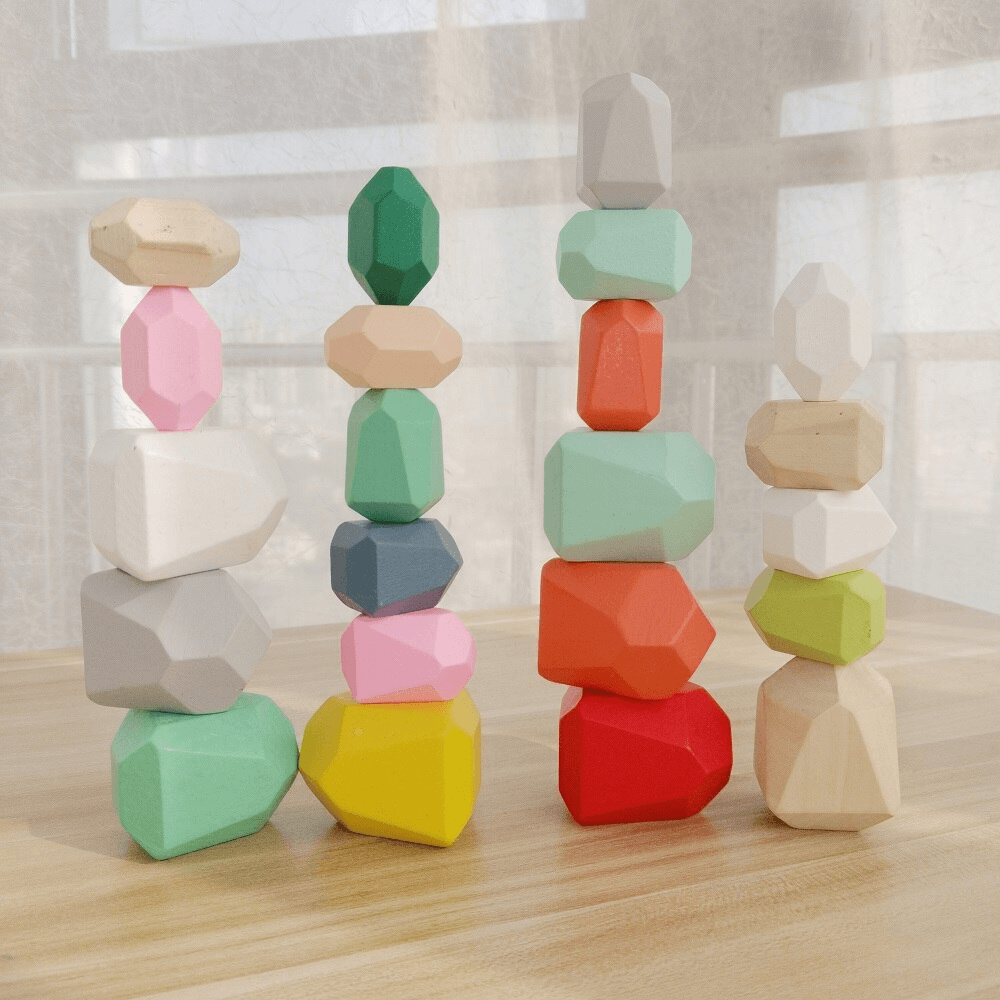 Bodi Montessori Stone Stacking Toy - Skaldo & Malin