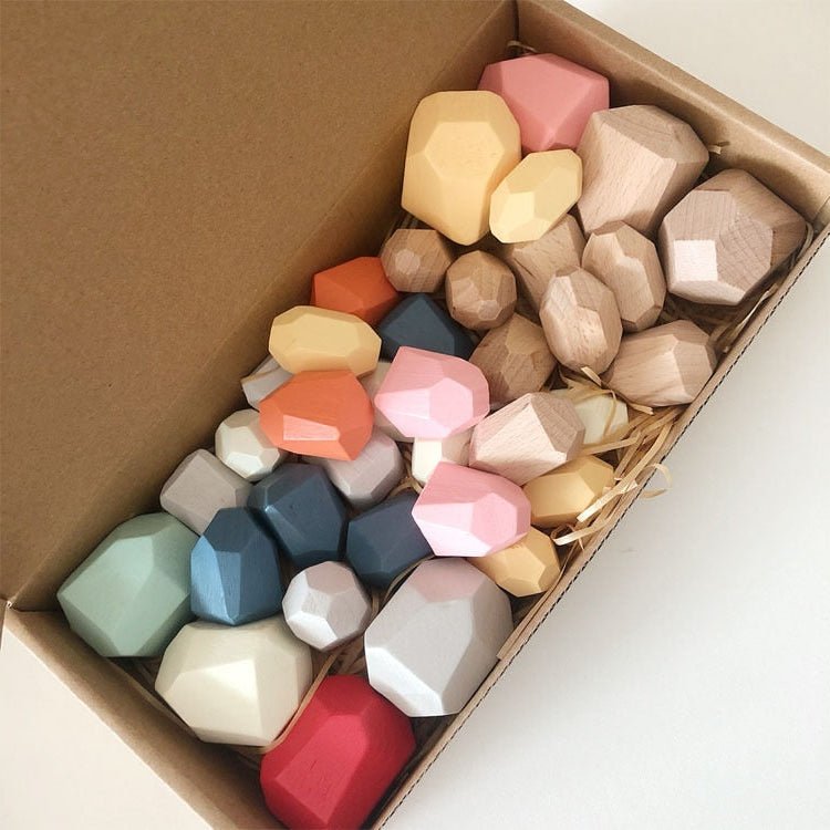 Bodi Montessori Stone Stacking Toy - Skaldo & Malin