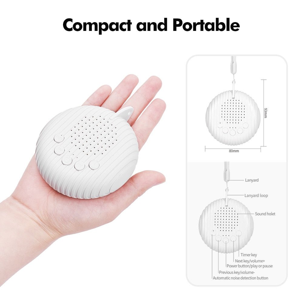 Caroline Portable White Noise Machine - Skaldo & Malin