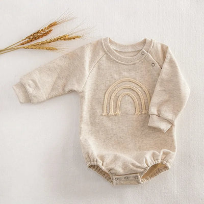 Casual Aesthetic Rainbow Jumpsuit Baby Toddler 3-24 Months - Skaldo & Malin
