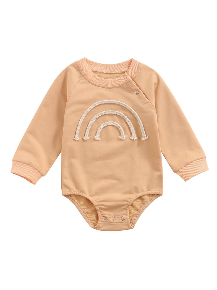 Casual Aesthetic Rainbow Jumpsuit Baby Toddler 3 - 24 Months - Skaldo & Malin