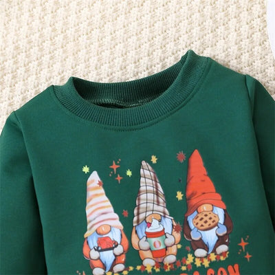 Christmas Outfit Romper Sweatshirt Baby Toddler 3-24 Months - Skaldo & Malin