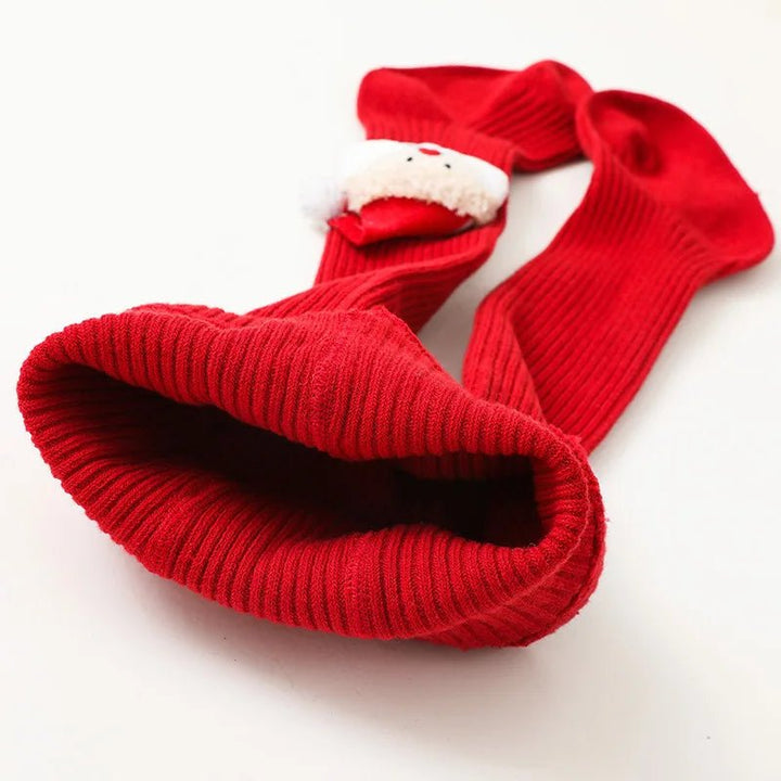 Christmas Soft Cotton Red Stockings 0-6 Years - Skaldo & Malin
