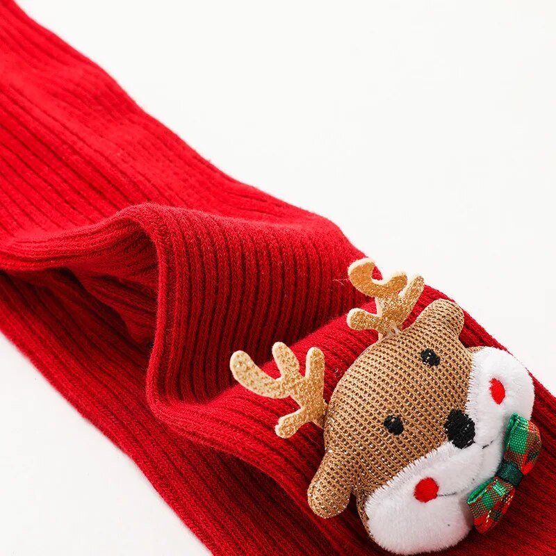 Christmas Soft Cotton Red Stockings 0-6 Years - Skaldo & Malin